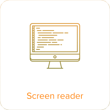 screen reader